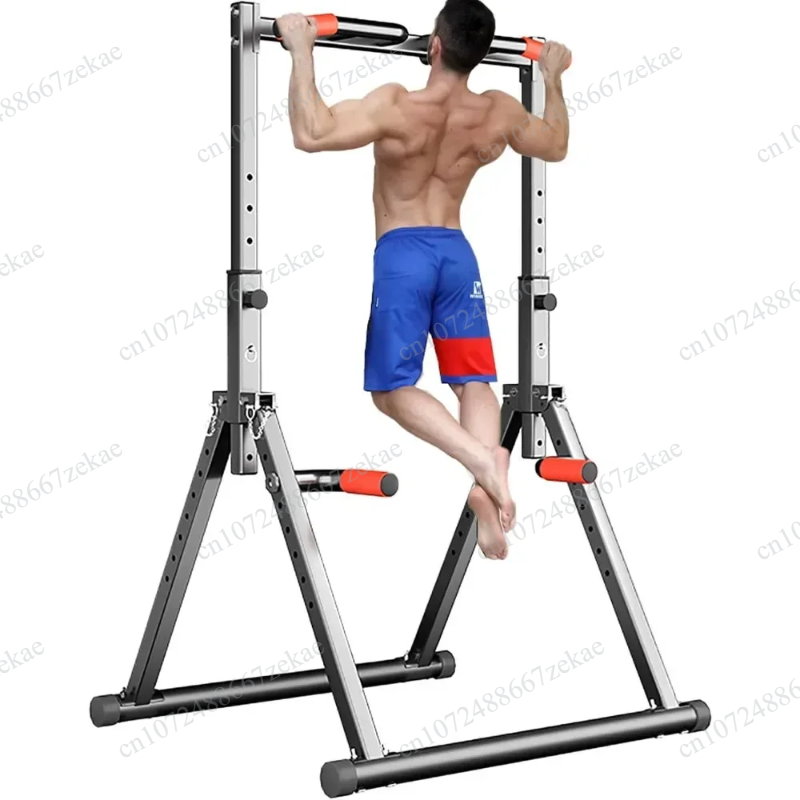 Outdoor Power Tower Pull Up Bar - برج تمارين متعدد الوظائف قابل للتعديل،