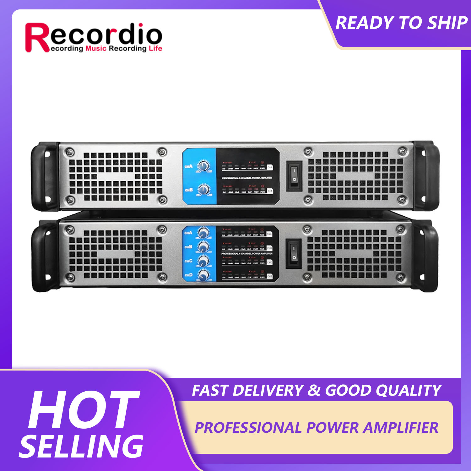 Outdoor Power Amplifier - GAP-602 مضخم صوت احترافي بقناتين عالي