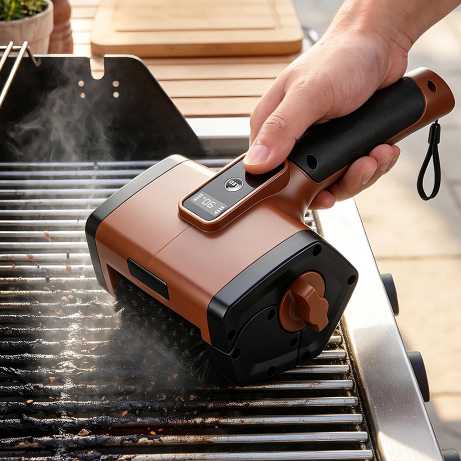 Outdoor Power Brush - فرشاة شواء كهربائية للاستخدام الخارجي بسعة
