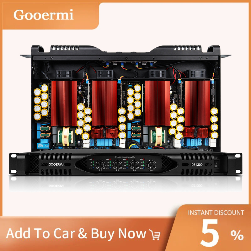 Outdoor Power Amplifier - مضخم صوت رقمي Gooermi DE2300 1U