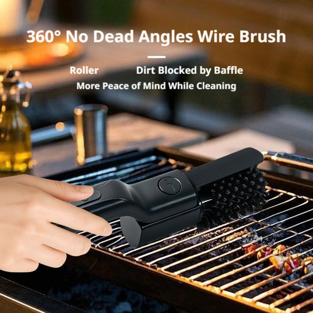 فرشاة تنظيف شواية كهربائية لاس - مراجعة Outdoor Power Brush وسعره