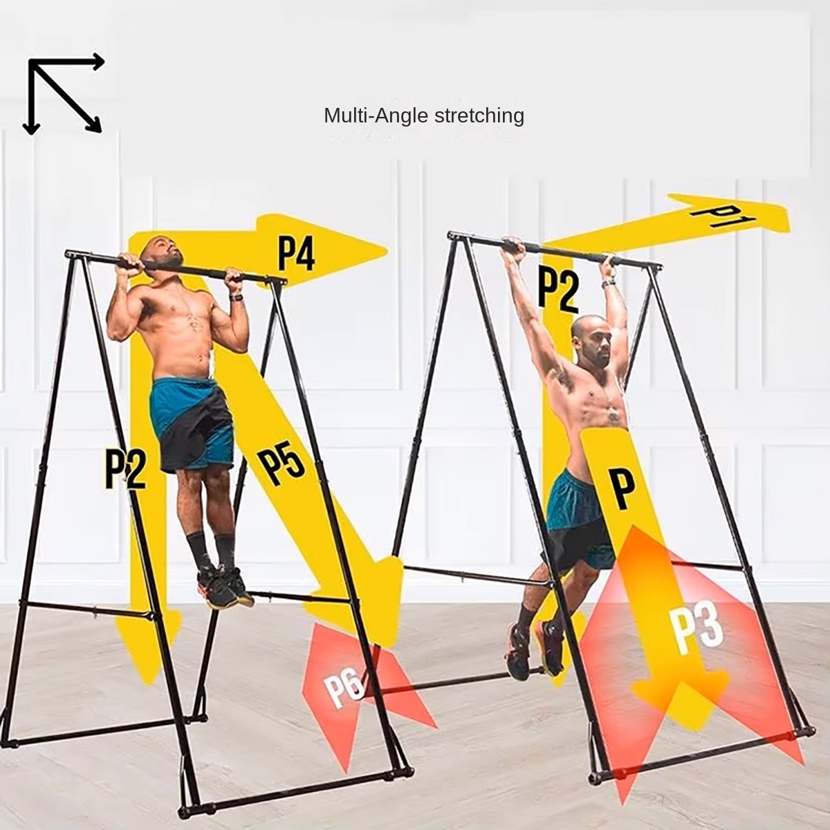 المنزل الصالة الرياضية سحب ما  - مراجعة Outdoor Power Tower Pull Up Bar وسعره