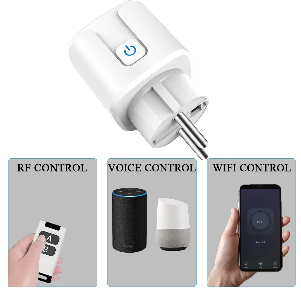 مقبس ذكي واي فاي وتردد راديوي  - مراجعة Outdoor Power Outlet Wifi وسعره