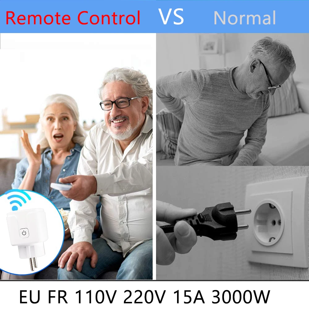 مقبس ذكي واي فاي وتردد راديوي  - مراجعة Outdoor Power Outlet Wifi وسعره