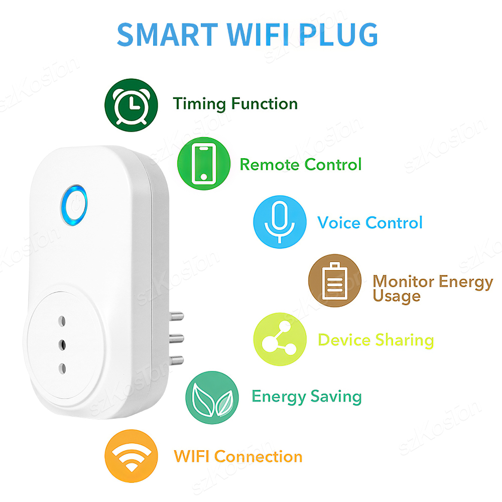 قابس ذكي Tuya WiFi مع شاشة طاق - مراجعة Outdoor Power Outlet Wifi وسعره