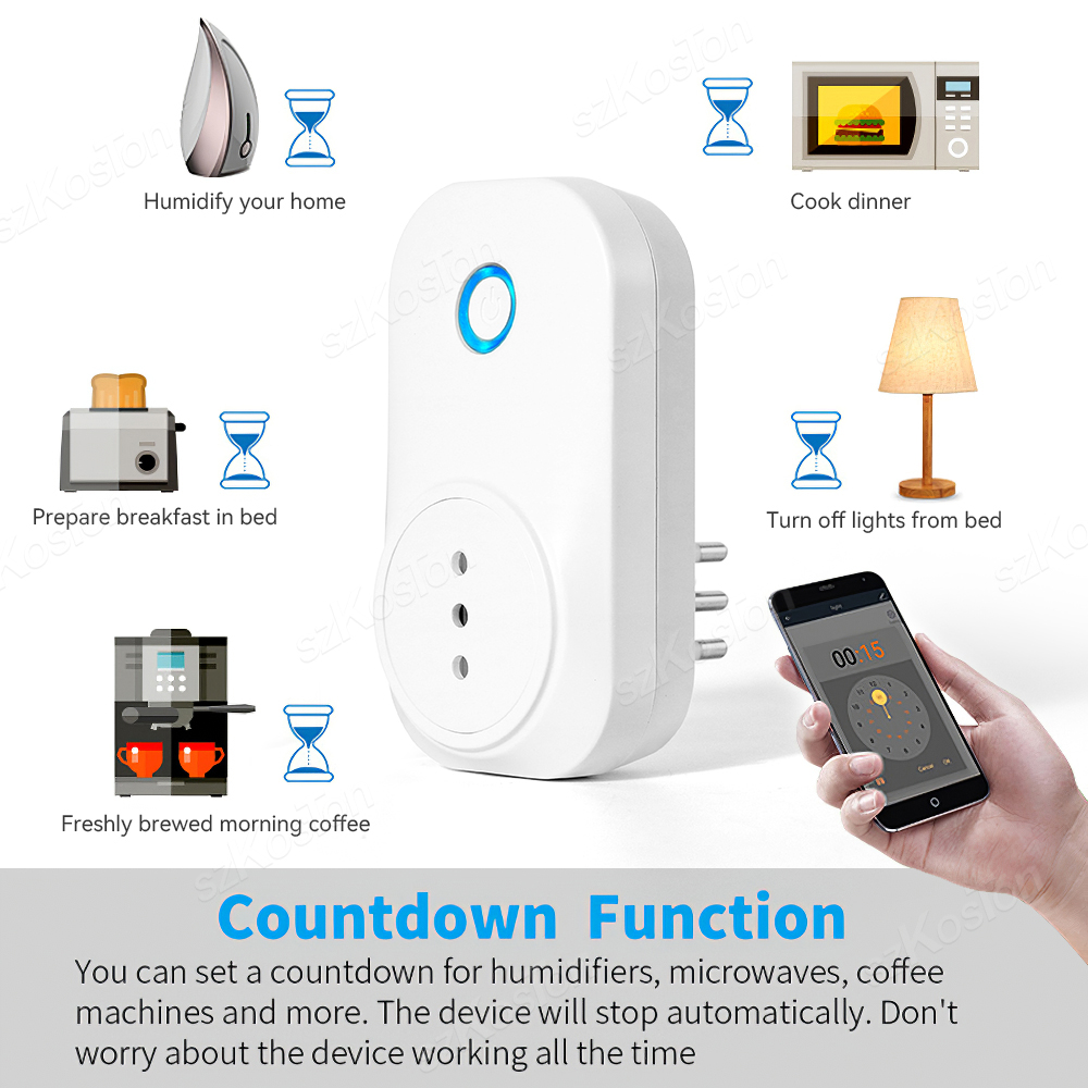 قابس ذكي Tuya WiFi مع شاشة طاق - مراجعة Outdoor Power Outlet Wifi وسعره