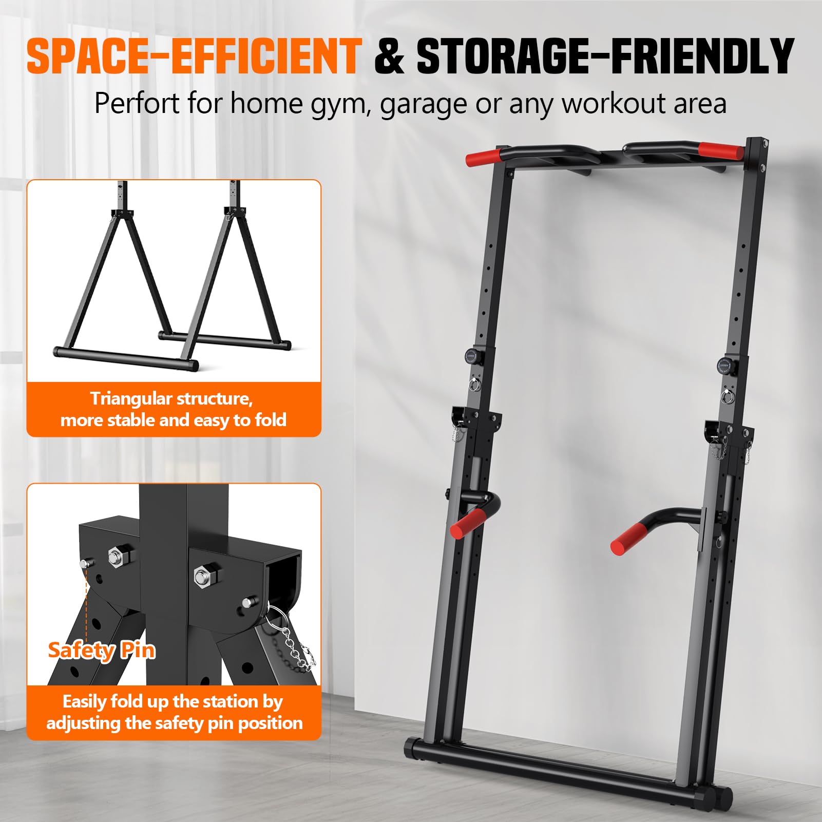 برج طاقة قابل للطي، قضيب سحب ل - مراجعة Outdoor Power Tower Pull Up Bar وسعره