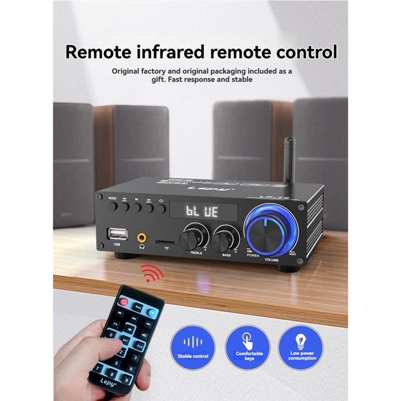 Lepy LP-T2 Hifi مضخم الصوت 2 ق - مراجعة Outdoor Power Amplifier وسعره