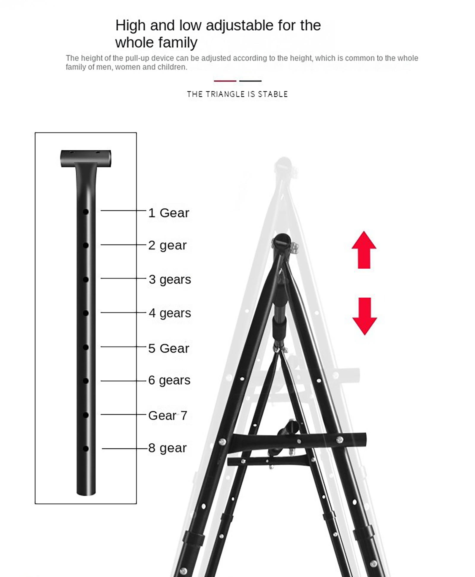 جهاز تمارين منزلي عالي الجودة، - مراجعة Outdoor Power Tower Pull Up Bar وسعره
