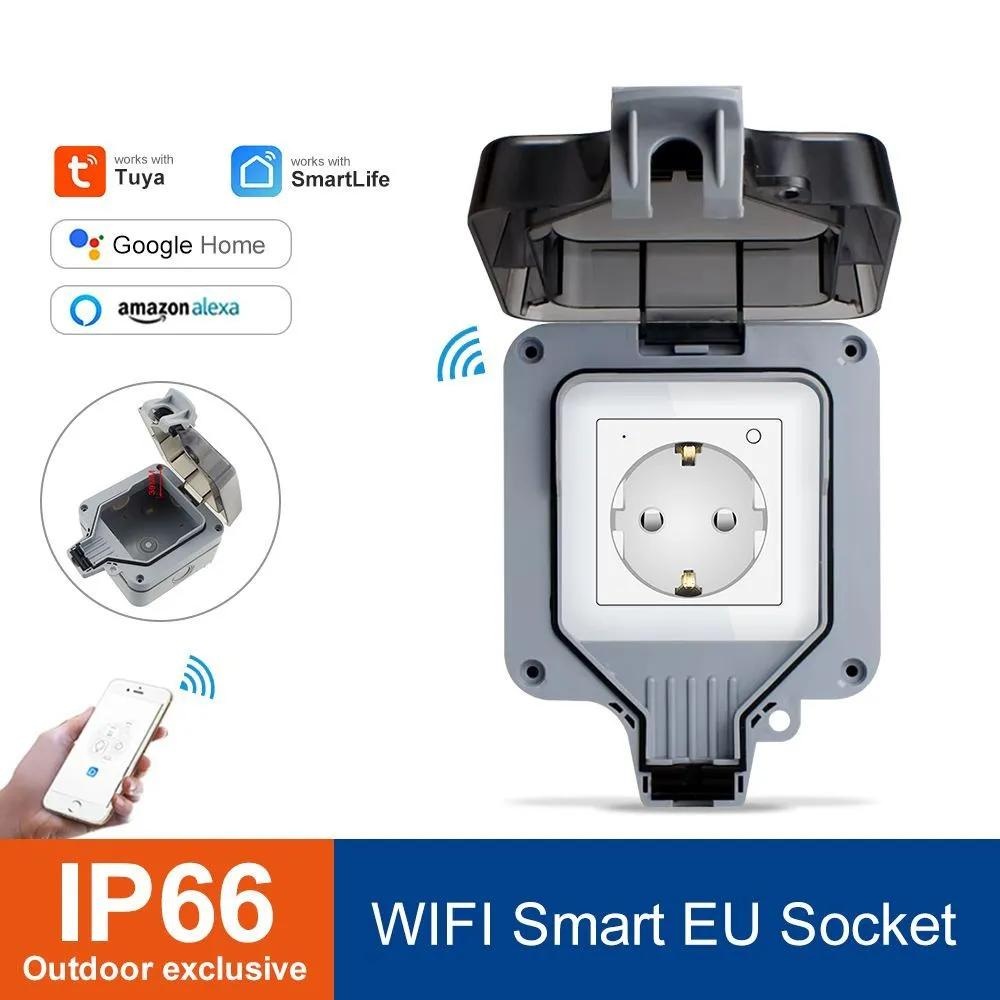 مقبس ذكي مقاوم للماء في الهواء - مراجعة Outdoor Power Outlet Wifi وسعره