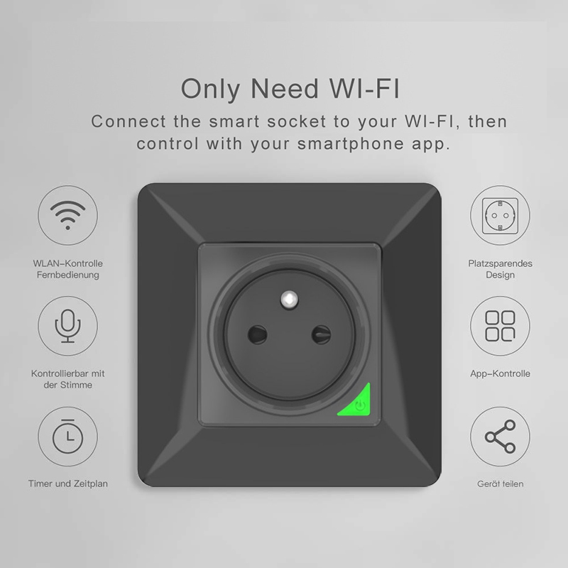 Avoir زيجبي تويا IP66 في الهوا - مراجعة Outdoor Power Outlet Wifi وسعره