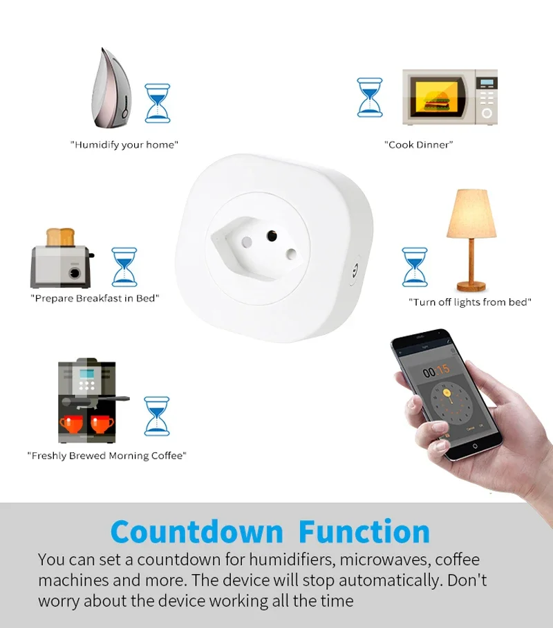 واي فاي المكونات الذكية 16A سو - مراجعة Outdoor Power Outlet Wifi وسعره