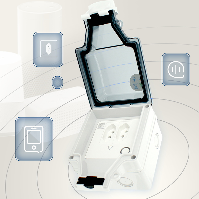 Avoir Tuya Wifi الذكية المقبس  - مراجعة Outdoor Power Outlet Wifi وسعره
