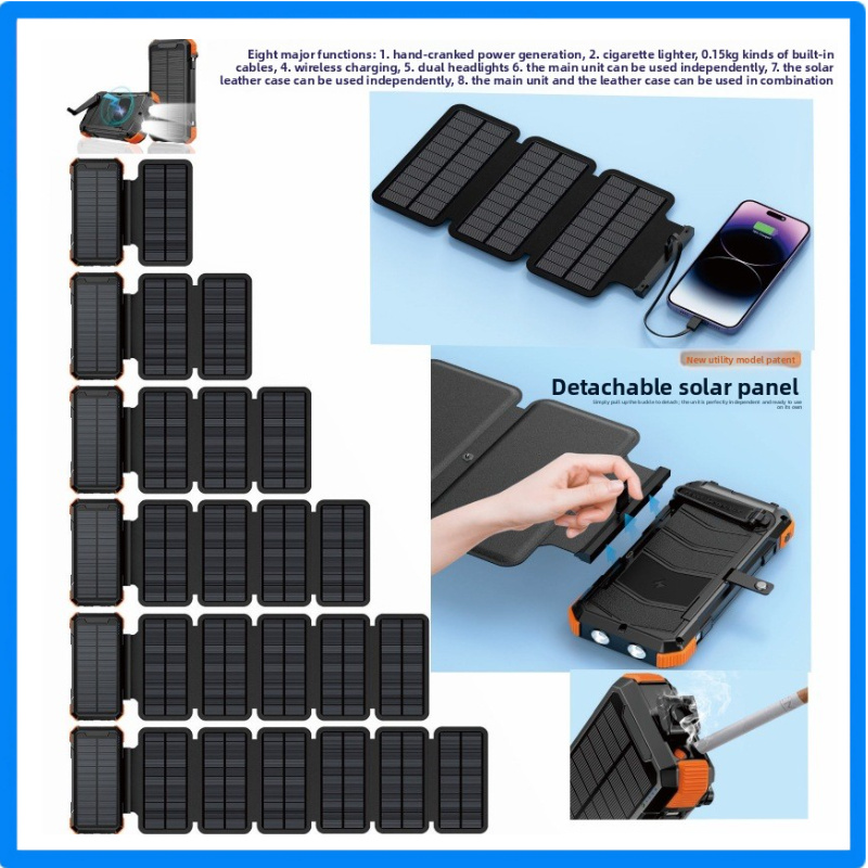 بنك طاقة شمسي يدوي التشغيل 200 - مراجعة Xiaomi Outdoor Power Supply وسعره