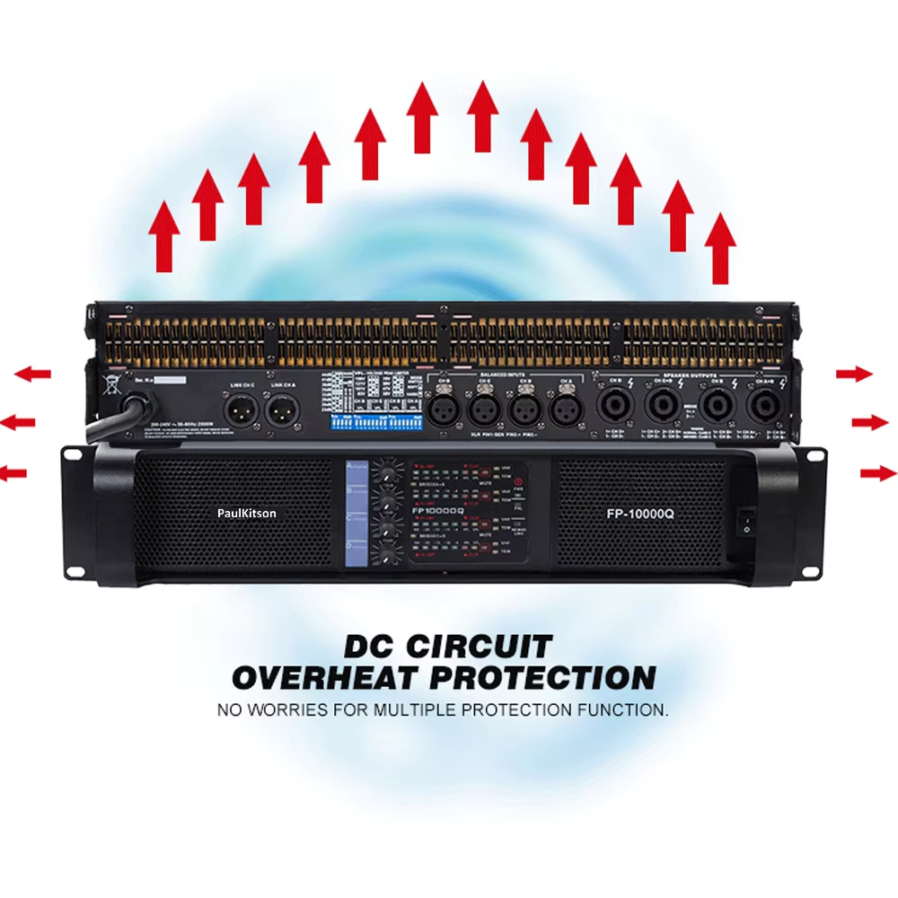Paulkitson FP10000q 2500 واط 4 - مراجعة Outdoor Power Amplifier وسعره