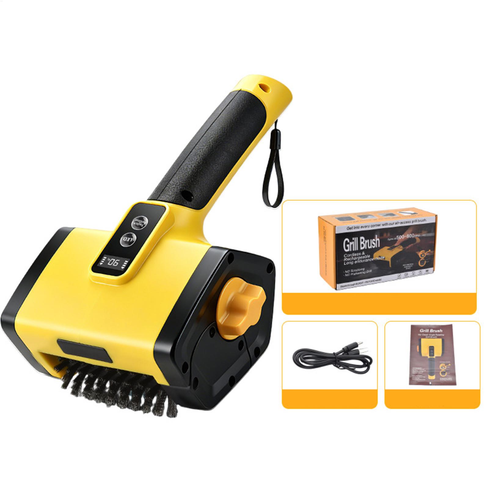 فرشاة شواء كهربائية للاستخدام  - مراجعة Outdoor Power Brush وسعره