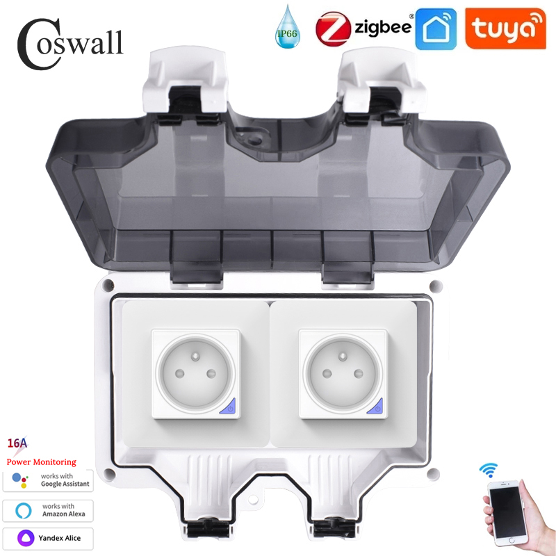 مقبس فرنسي قياسي مقاوم للماء ، - مراجعة Outdoor Power Outlet Wifi وسعره