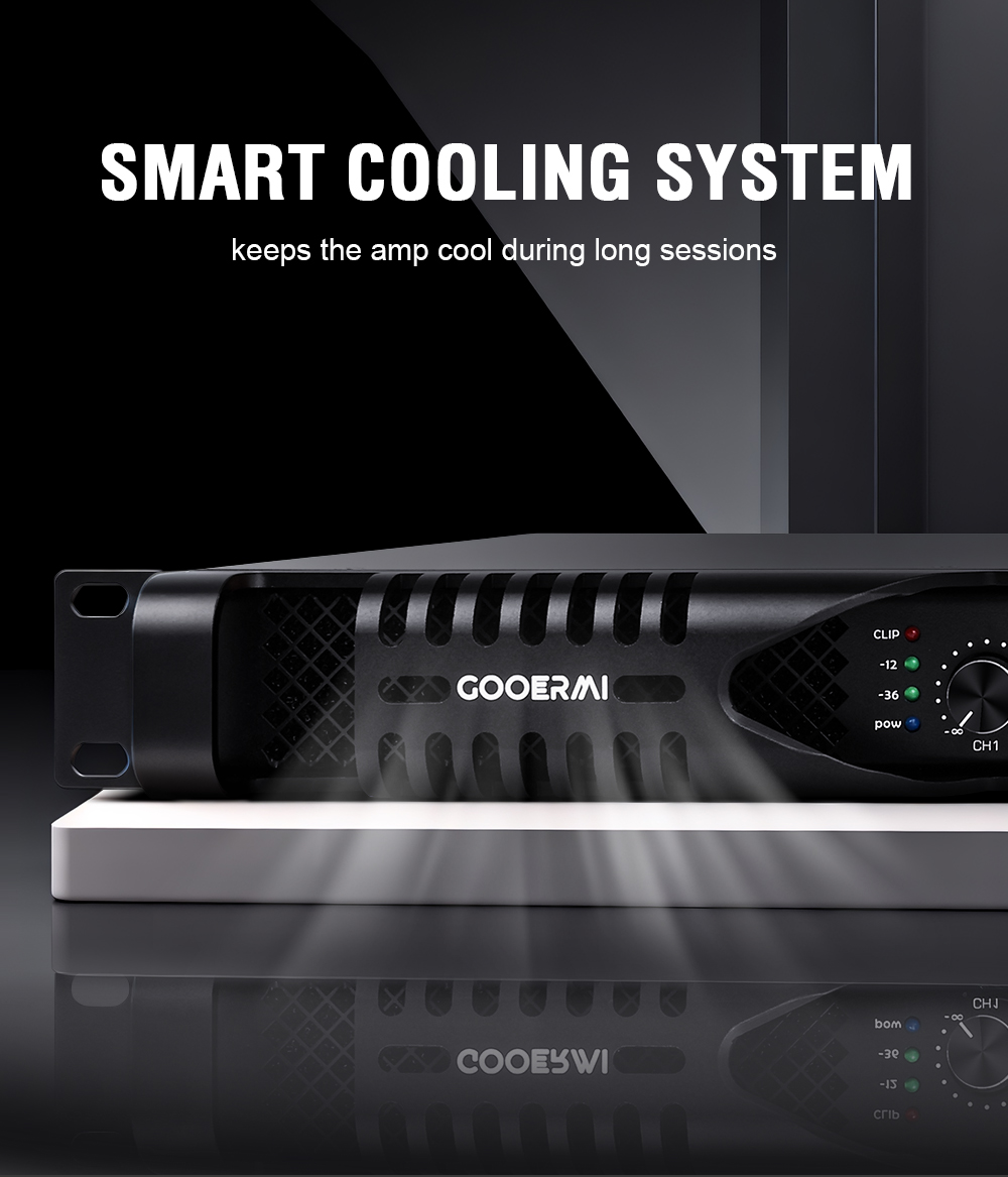 مضخم صوت رقمي Gooermi DE2300 1 - مراجعة Outdoor Power Amplifier وسعره