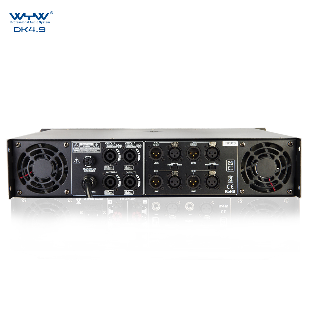 مضخم صوت احترافي خارجي رباعي ا - مراجعة Outdoor Power Amplifier وسعره