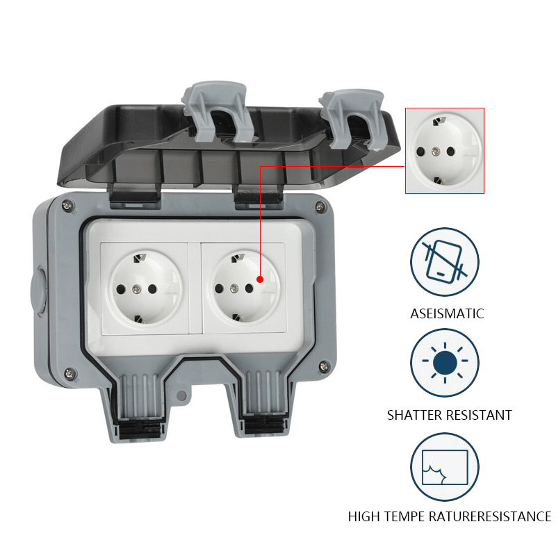 مقبس IP66 مقاوم للماء للشحن في - مراجعة Outdoor Power Outlet Wifi وسعره